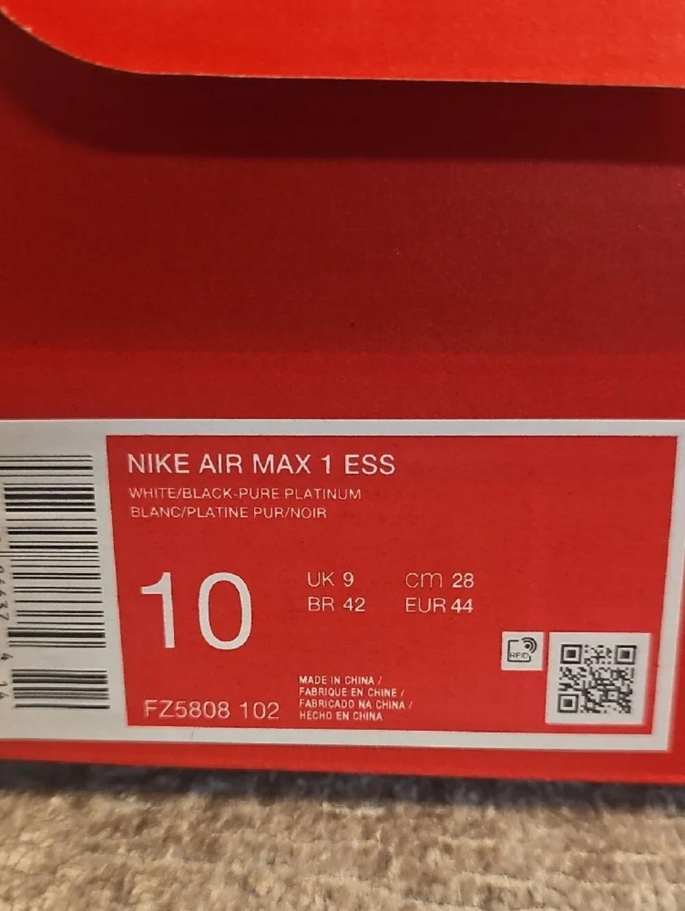 Nike Men’s Air Max 1 ESS